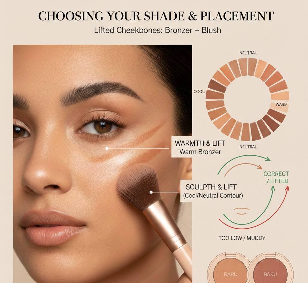 Choosing the Right Bronzer and Contour Shades