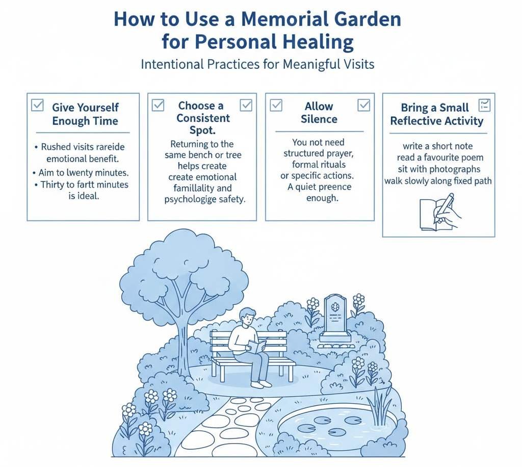 How to Use a Memorial Garden for Personal Healing

