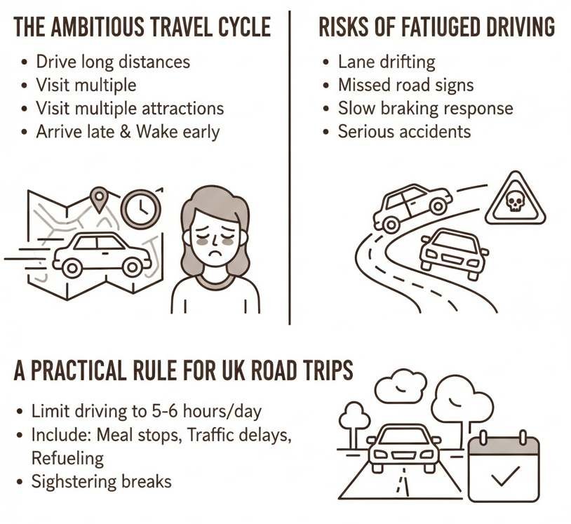 Road Trip Planning Mistakes That Can Cost You More Than You Think 2 Overloading Your Driving Schedule