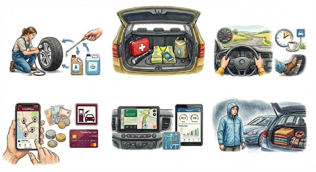 Smart Road Tripper’s Guide: Safety, Savings, and Tech 1 Practical Tips for a Safer, Smarter Road Trip