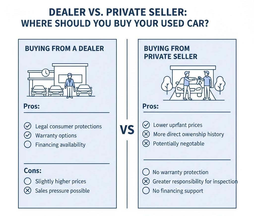 Should You Buy From a Dealer or Private Seller
