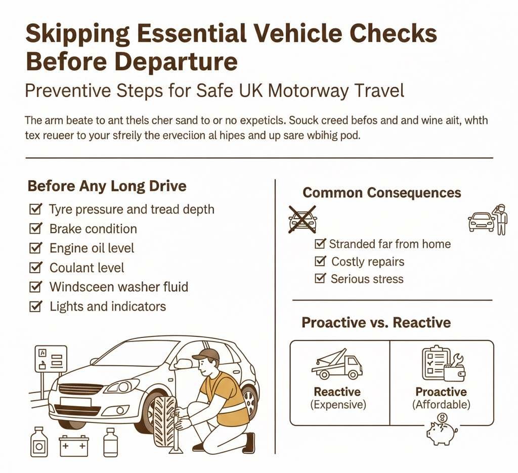Road Trip Planning Mistakes That Can Cost You More Than You Think 1 Skipping Essential Vehicle Checks Before Departure