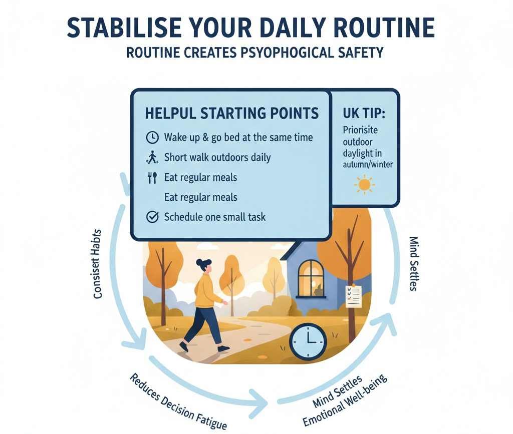 Stabilise Your Daily Routine First