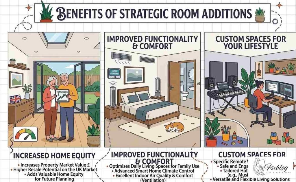 Benefits of Strategic Room Additions