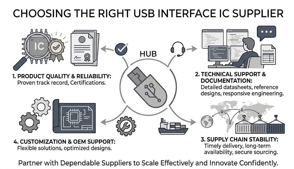 Choosing the Right USB Interface IC Supplier