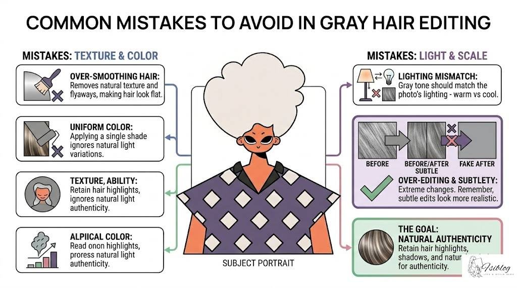 Gray Hair Photo Edits: Professional Tools and Insider Tips 2 Common Mistakes to Avoid