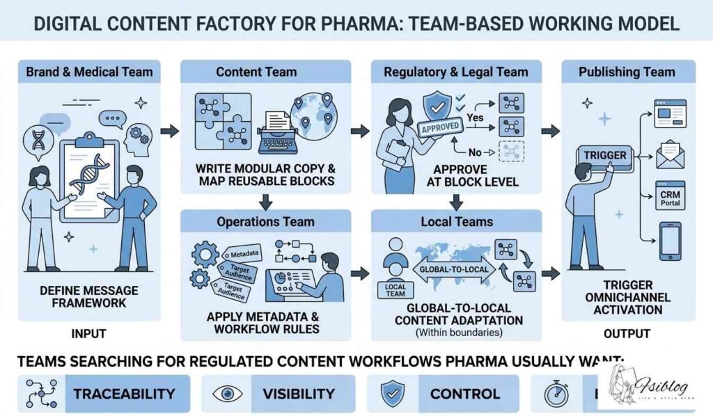 Digital Content Factory for Pharma: A Working Model by Team