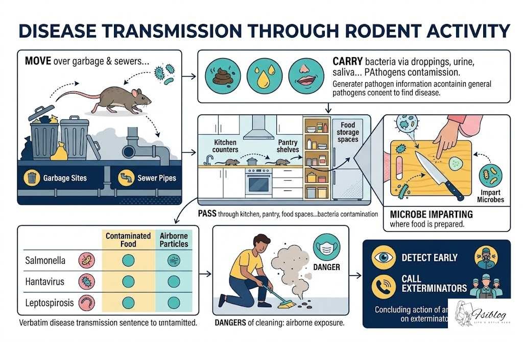Why Are Rodents Dangerous To Your Health? 1 Disease Transmission Through Rodent Activity