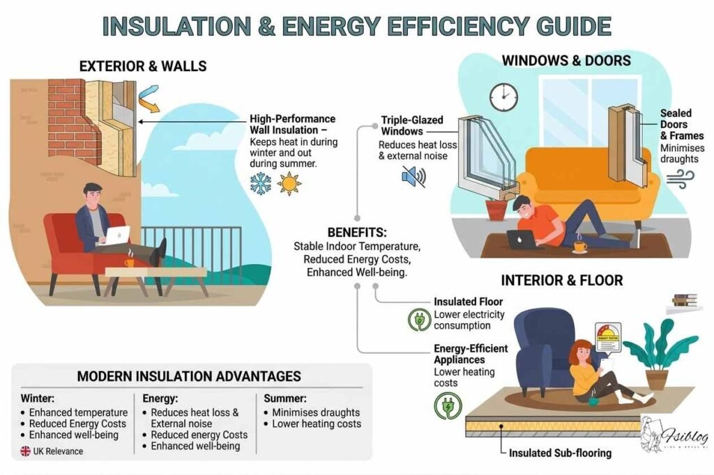 Features That Make Modern Homes More Comfortable 1 Energy Efficiency and Better Insulation