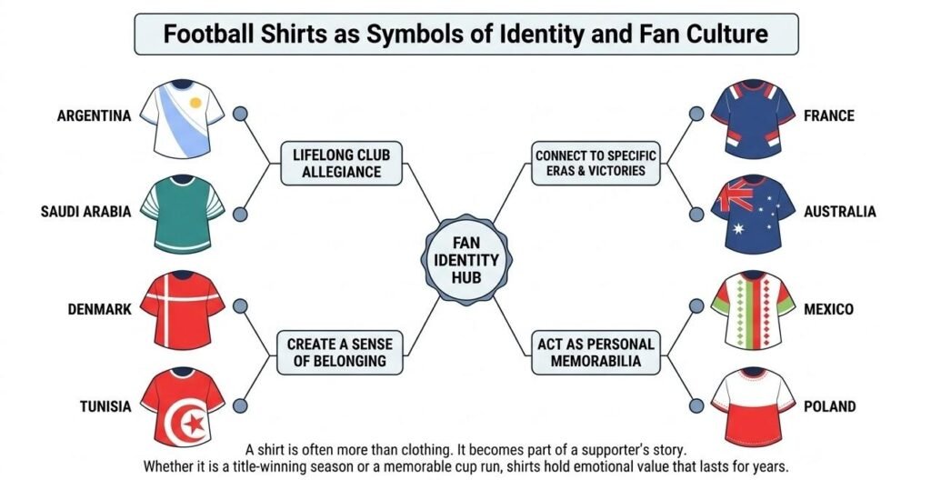 Football Shirts as Symbols of Identity and Fan Culture