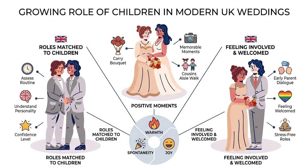 Making Memories with Your Littlest Wedding Guests 1 Growing Role of Children in Modern UK Weddings