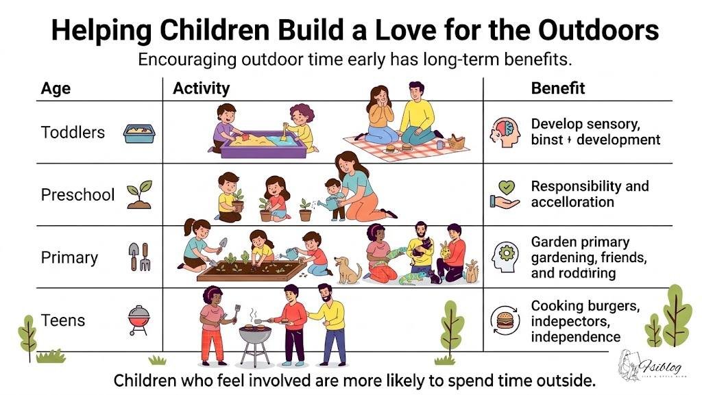 Helping Children Build a Love for the Outdoors