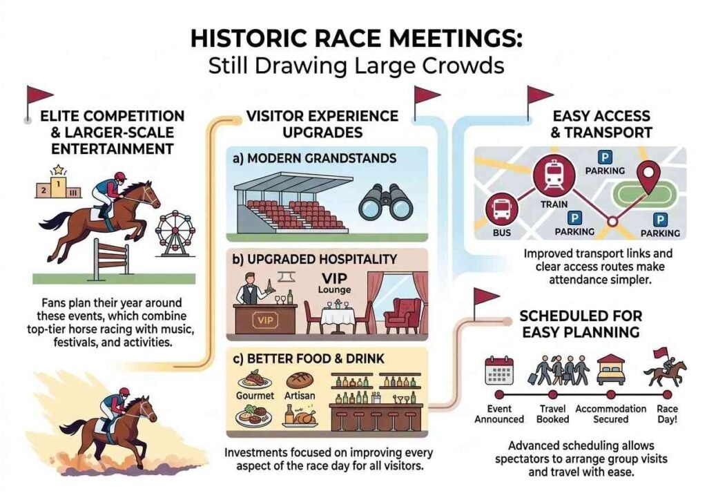What Keeps Horse Racing at the Centre of British Sporting Culture 1 Historic Race Meetings Still Draw Large Crowds
