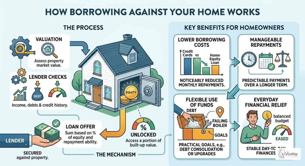 How Borrowing Against Your Home Works