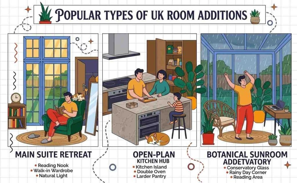 Popular Types of Room Additions