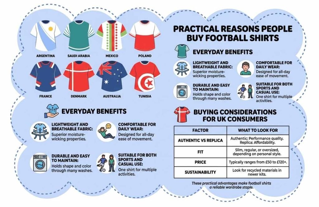 Practical Reasons People Buy Football Shirts