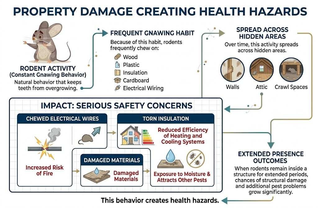 Why Are Rodents Dangerous To Your Health? 2 Property Damage That Creates Health Hazards