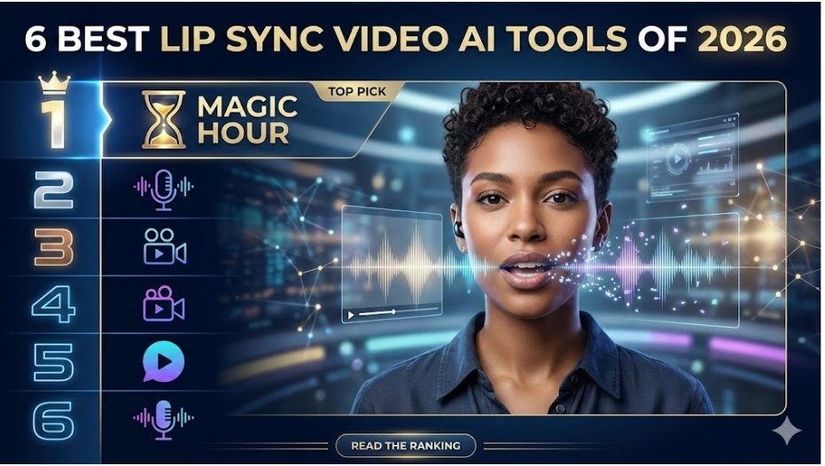 6 Best Lip Sync Video AI Tools of 2026 3