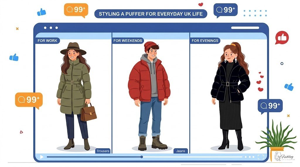 Winter Coat That Took Over Fashion Week and Real Life Alike 1 Styling a Puffer for Everyday UK Life