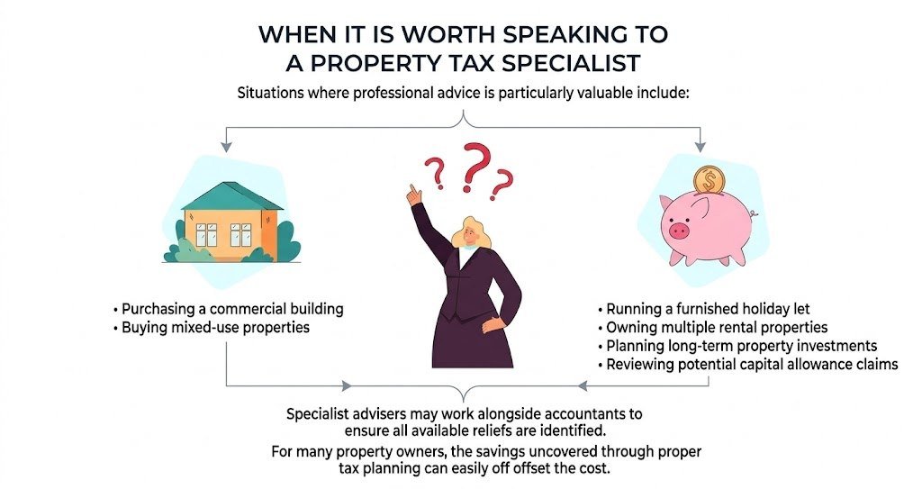 Tax Relief for Property Owners: What Families Need to Know About Saving Money on Buy-to-Let and Home Businesses 2 When It Is Worth Speaking to a Property Tax Specialist