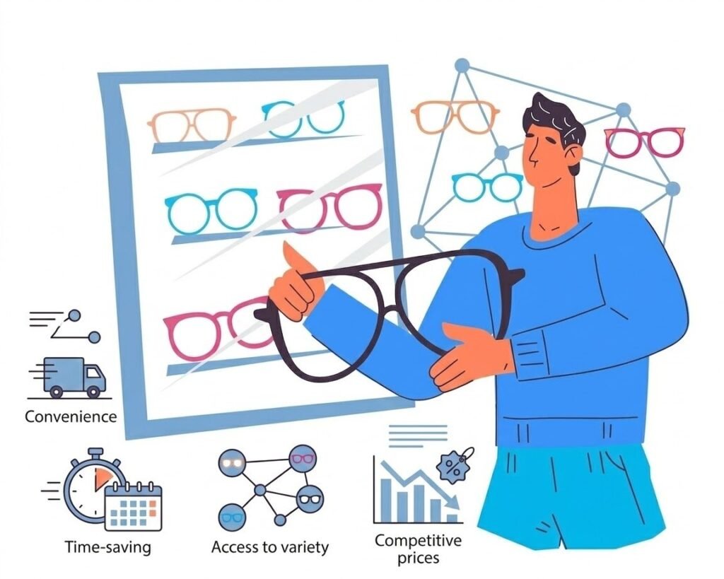 Why Online Eyewear Shopping Is So Popular