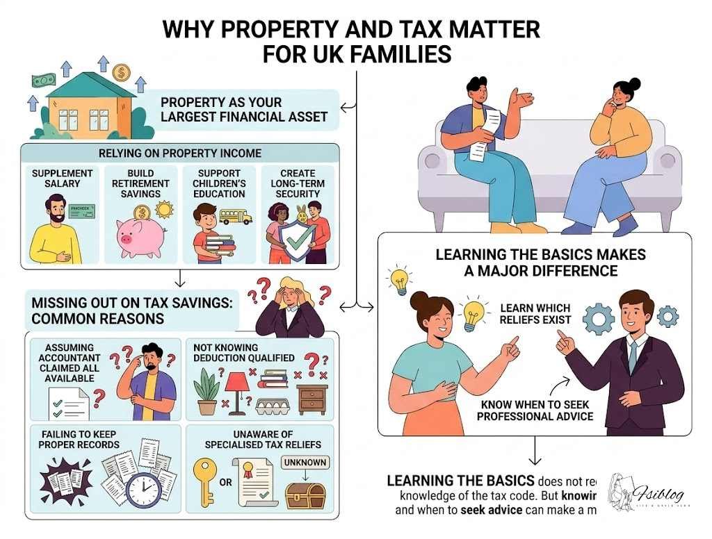 Tax Relief for Property Owners: What Families Need to Know About Saving Money on Buy-to-Let and Home Businesses 1 Why Property and Tax Matter for UK Families