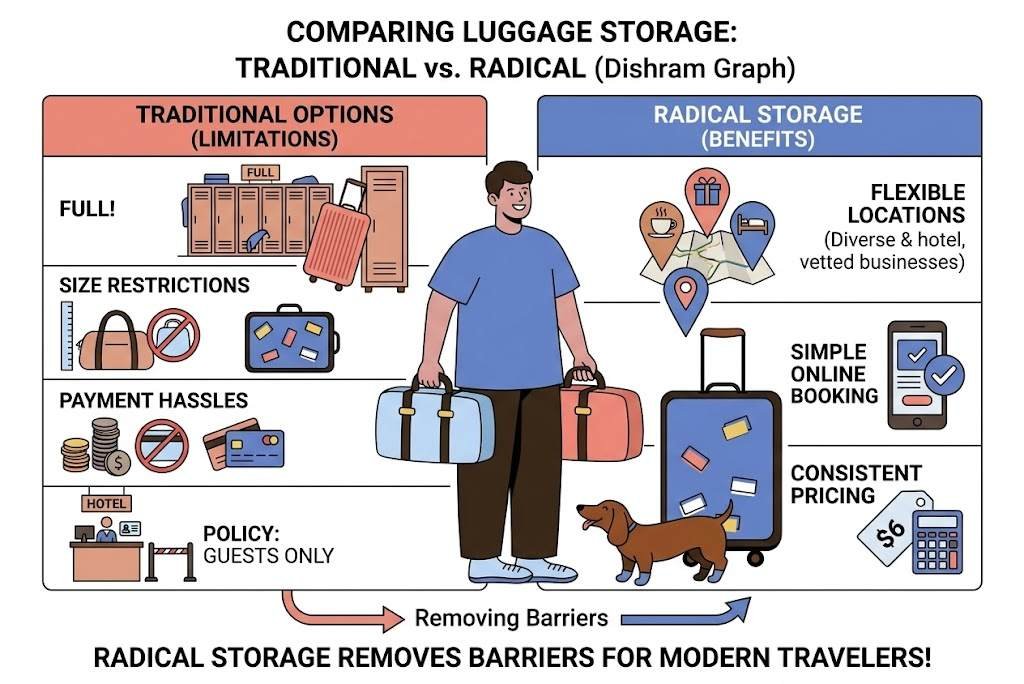 Comparing Radical Storage to Traditional Options