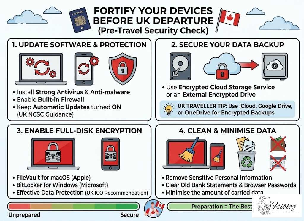 Fortify Your Devices Before Departure