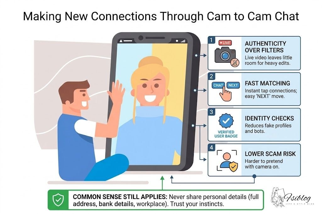 Making New Connections Through Cam to Cam Chat