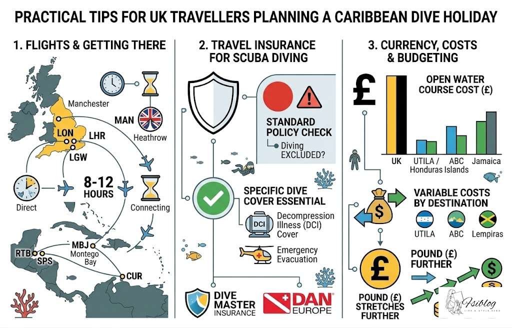 Practical Tips for UK Travellers Planning a Caribbean Dive Holiday