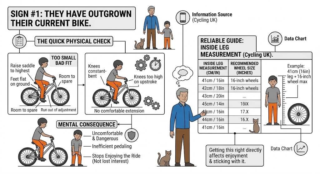 They Have Outgrown Their Current Bike
