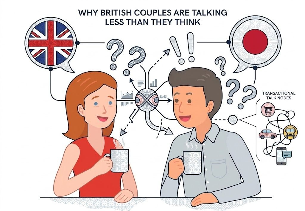 Why British Couples Are Talking Less Than They Think
