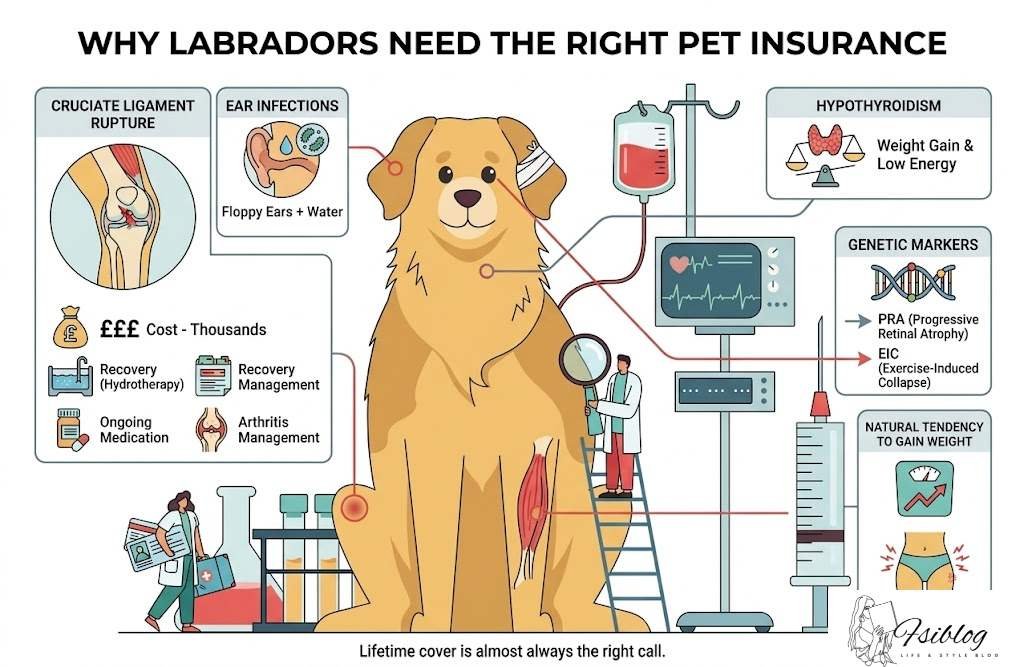 Why Labradors need the right pet insurance