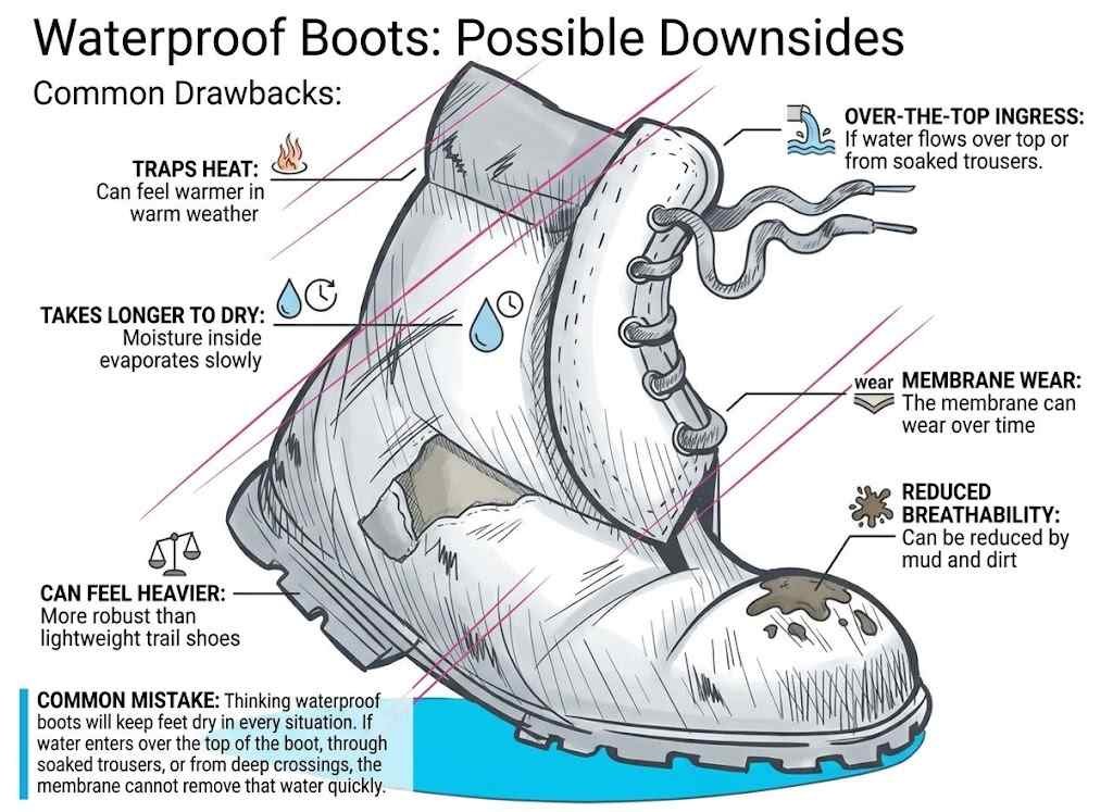 Breathable Boots: Possible Downsides