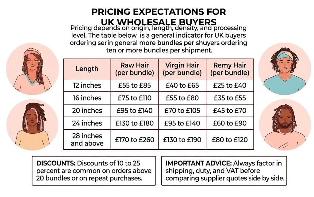 Pricing Expectations for UK Wholesale Buyers