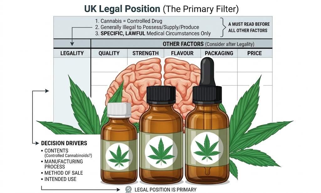 What UK Readers Should Know Before Considering Cannabis, CBD, and Cannabinoid Products 1 UK Legal Position Comes First