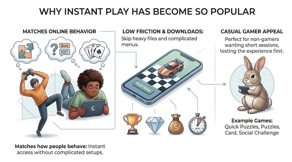 Why Instant Play Has Become So Popular