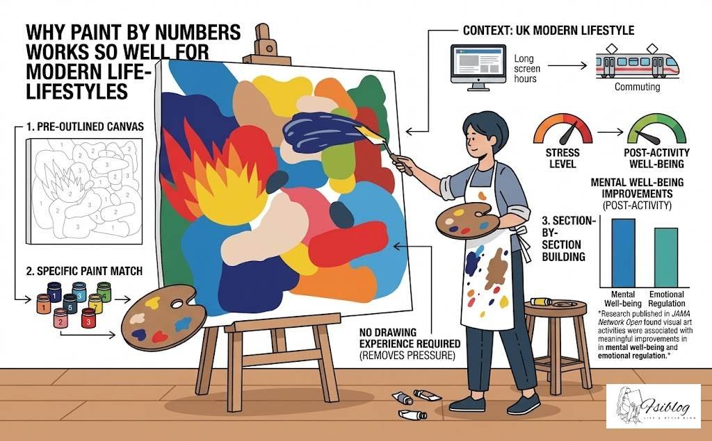 Why Paint by Numbers Works So Well for Modern Lifestyles