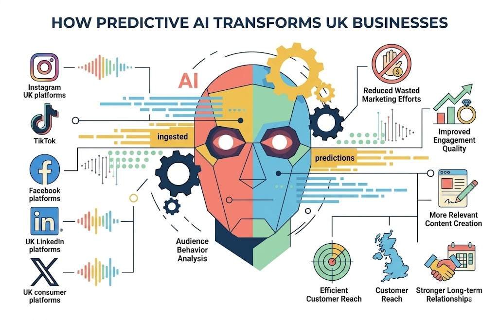 How Predictive AI Is Helping UK Brands Grow Faster on Social Media 1 Why Predictive AI Matters for Modern UK Businesses