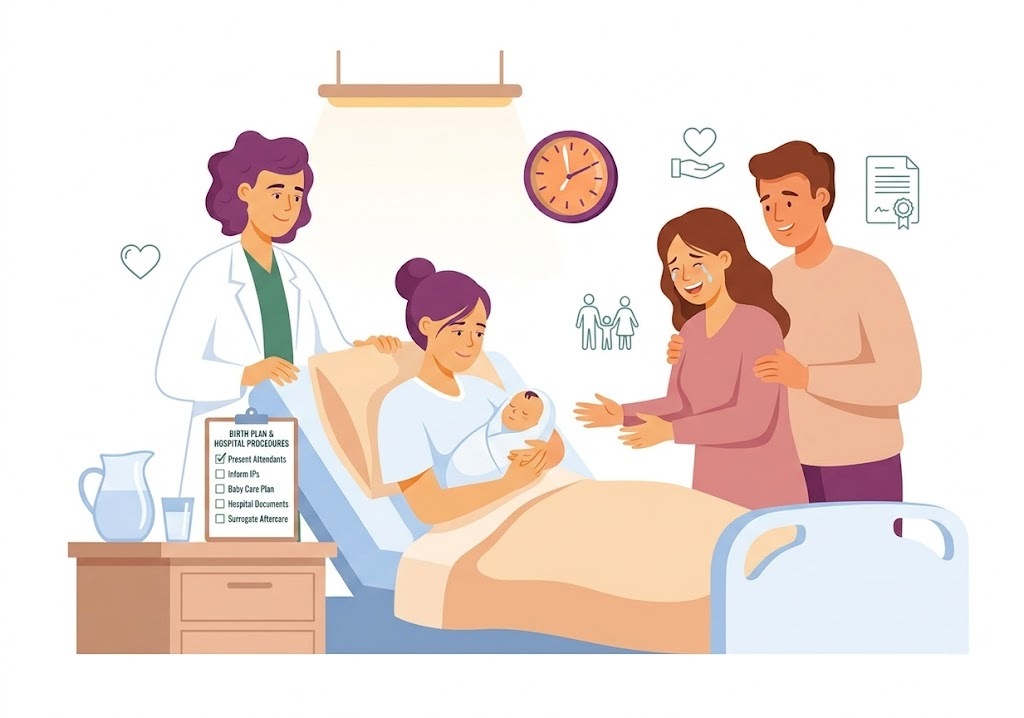 Role Of Fertility Clinics In The Surrogacy Process 2 Birth Planning And The Hospital Stage