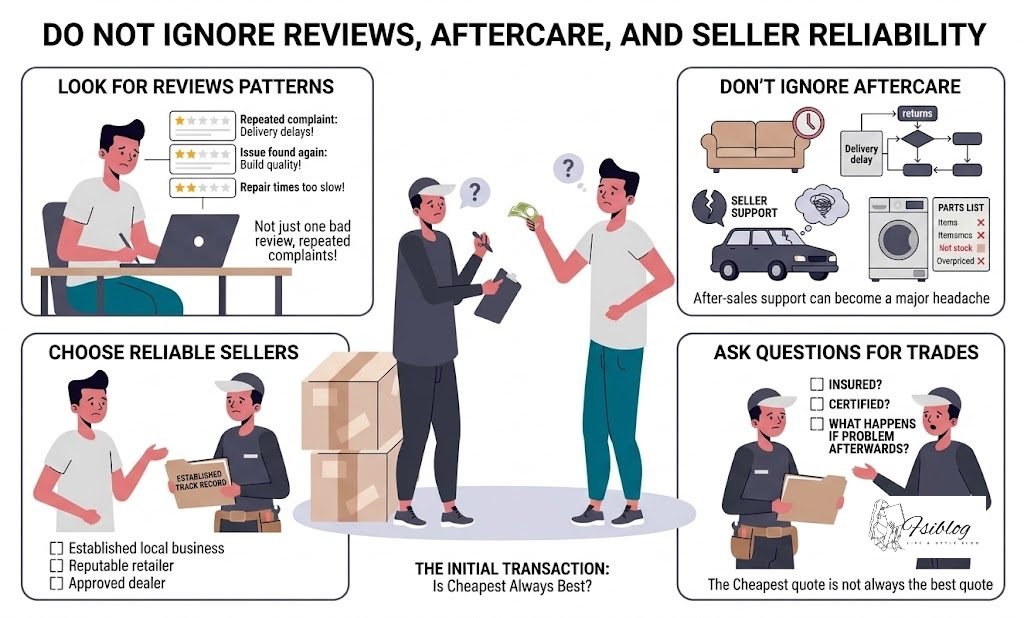 Do Not Ignore Reviews, Repairs, and Aftercare