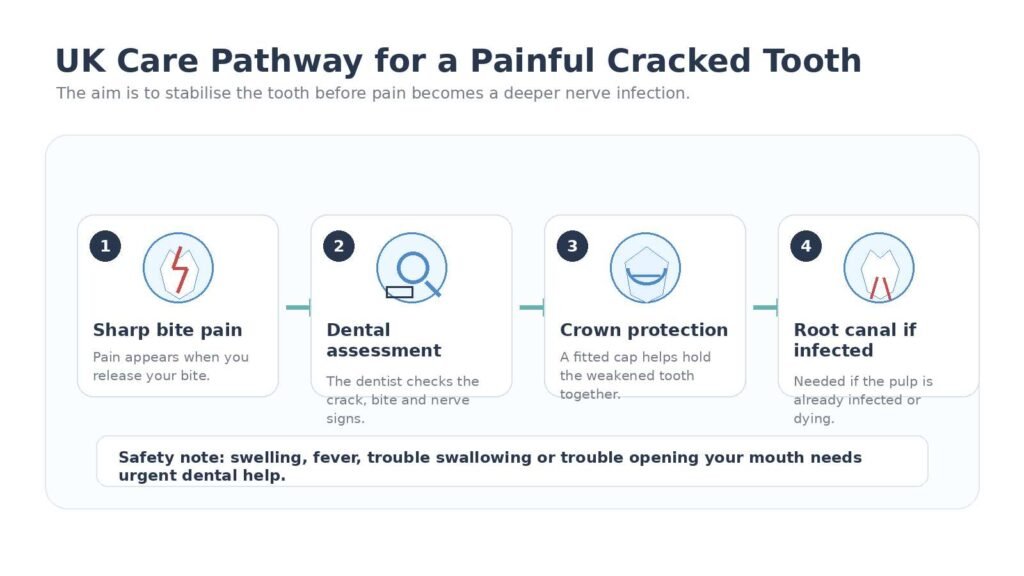 How Crown Treatment Protects a Cracked Tooth