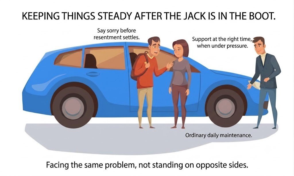 Keeping Things Steady After The Jack Goes Back In The Boot