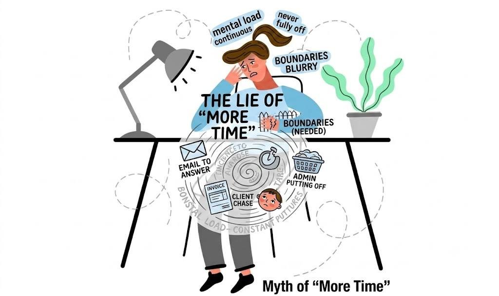 I Quit My 9-to-5 to Freelance — Here's Everything Nobody Told Me 1 Myth of "More Time"