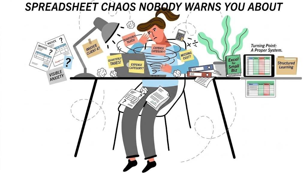 I Quit My 9-to-5 to Freelance — Here's Everything Nobody Told Me 2 Spreadsheet Chaos Nobody Warns You About