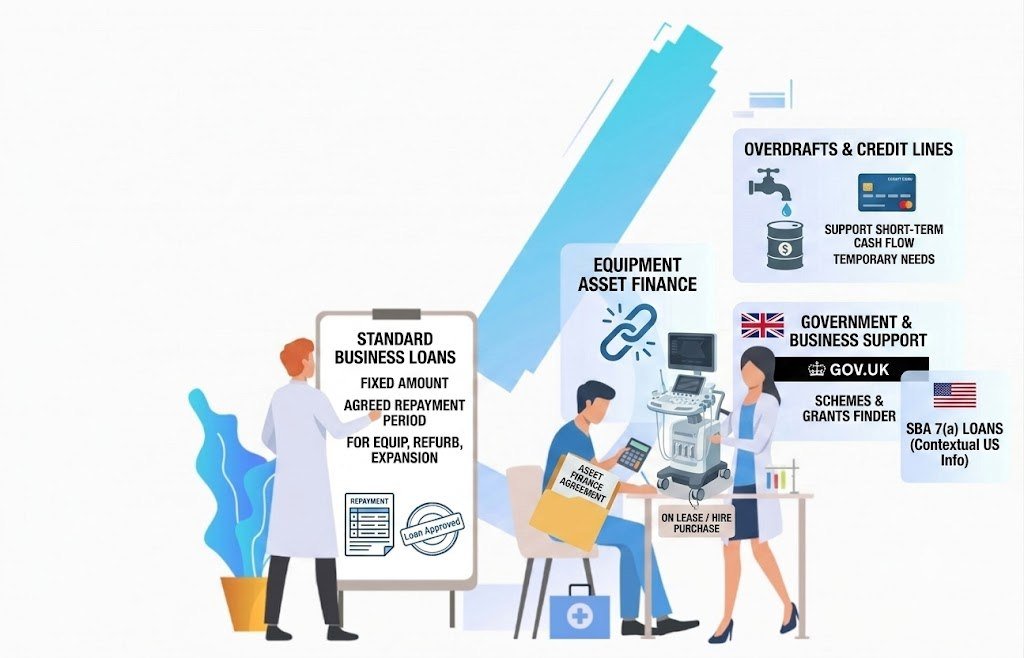 Types of Finance Available