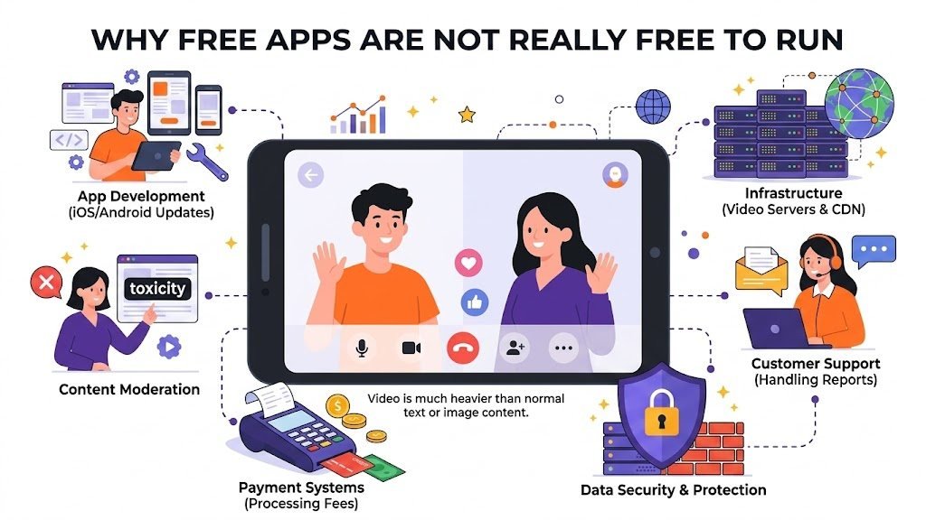 Why Free Apps Are Not Really Free To Run