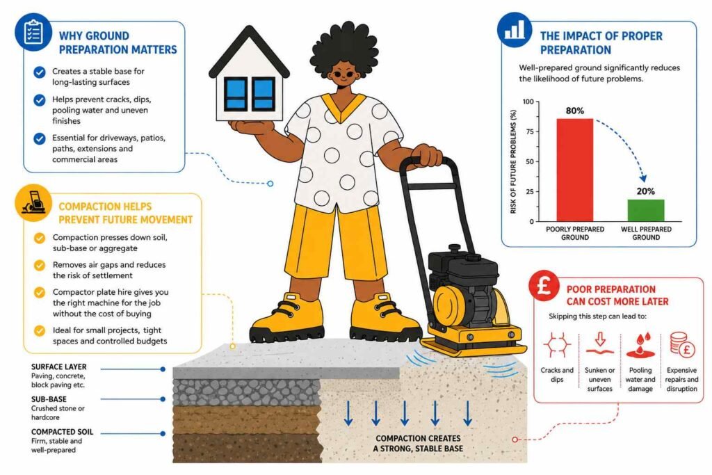 Why Ground Preparation Matters Before Any Surface Goes Down