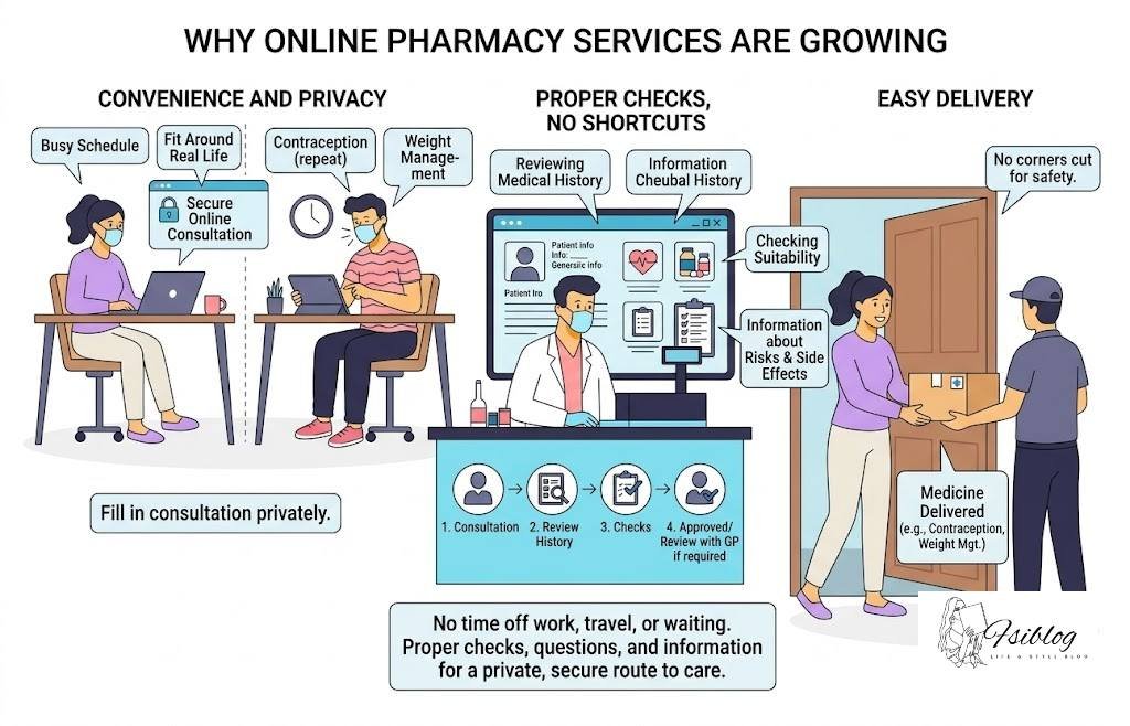 Why Online Pharmacy Services Are Growing