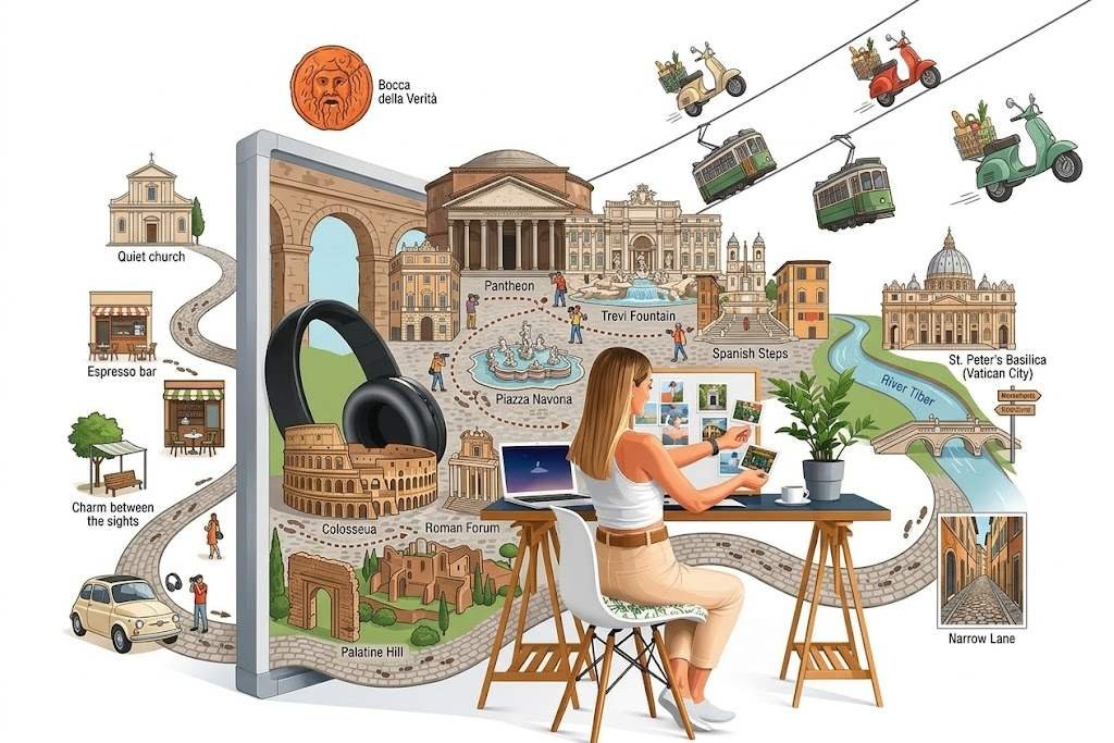 Why Rome Works So Well as a Walking City